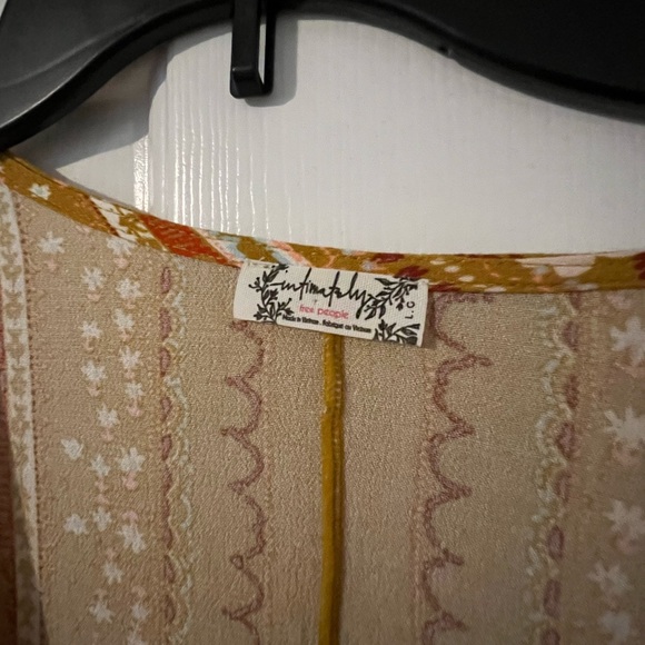 Free people bell sleeve body suit - Picture 2 of 3